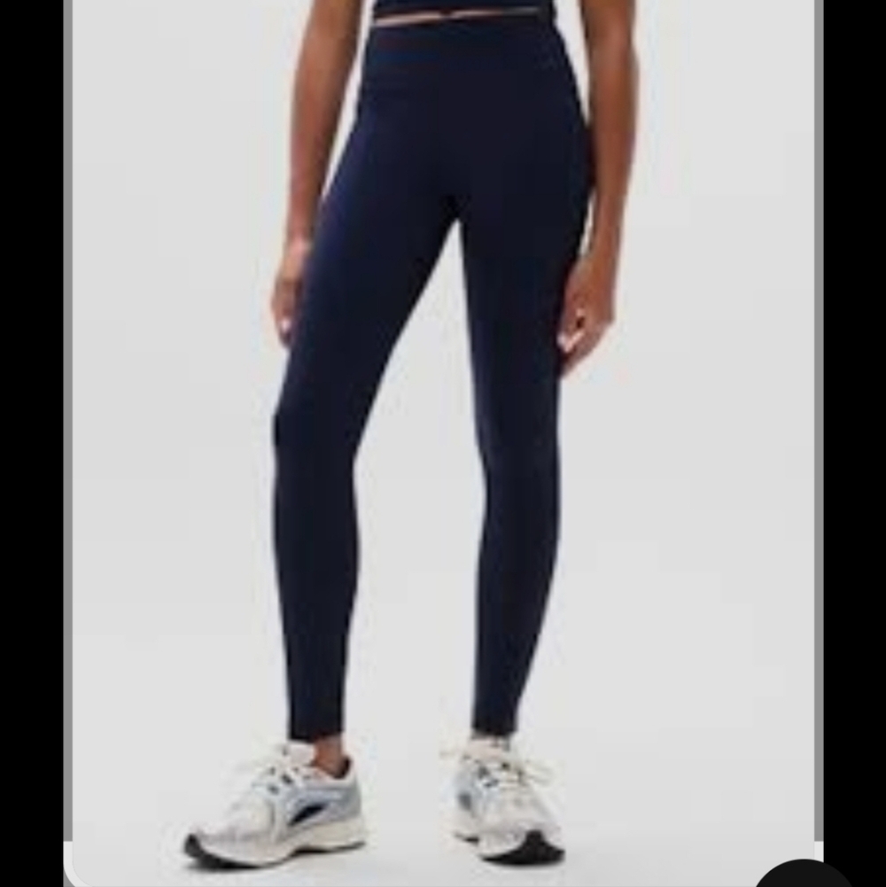 Athleta Black High Rise Elation Tights